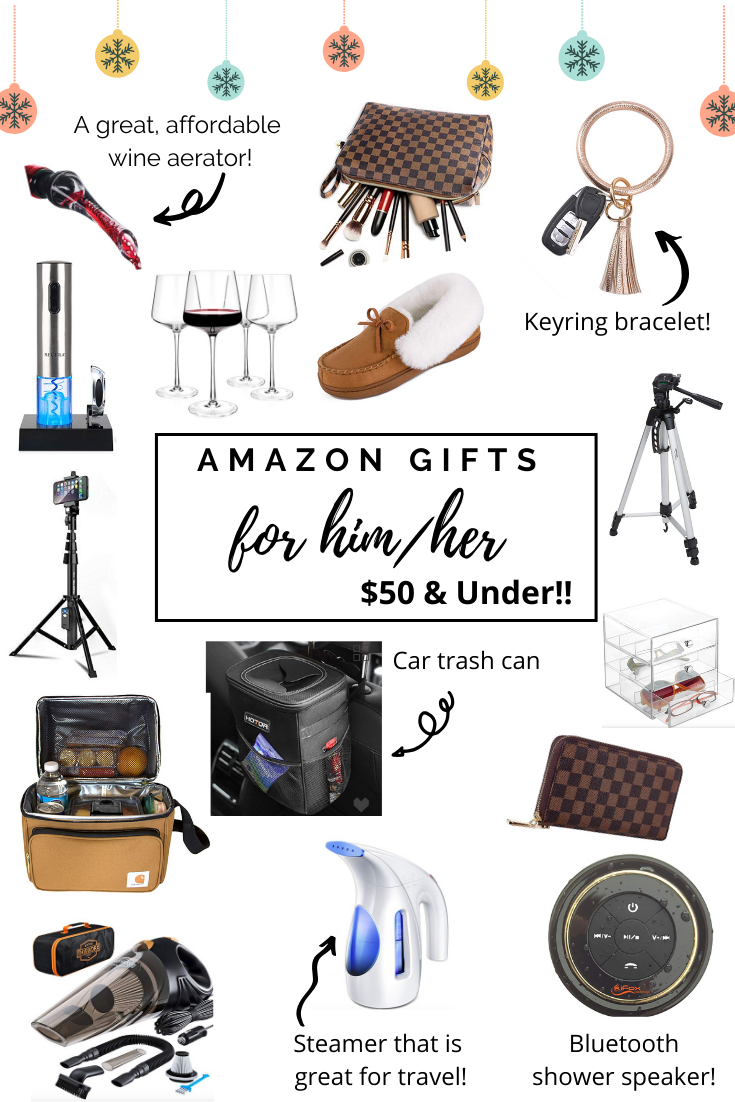 Amazon Gift Ideas for Him/Her – $50 & Under!