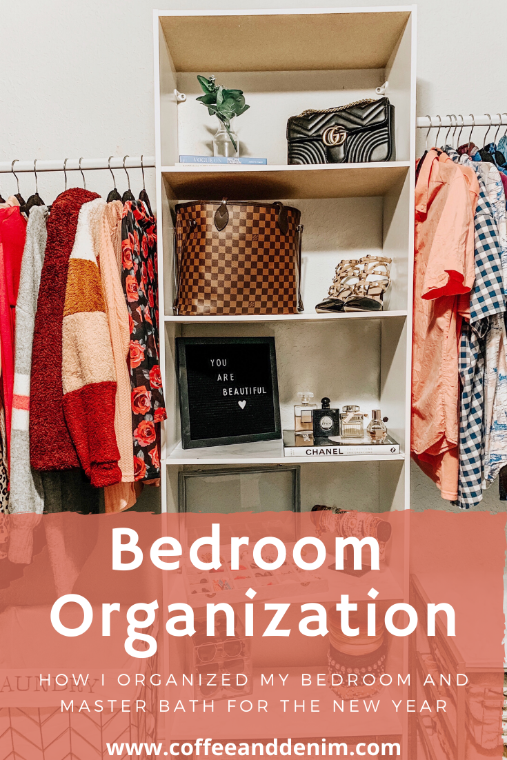 How I Organized My Bedroom For The New Year