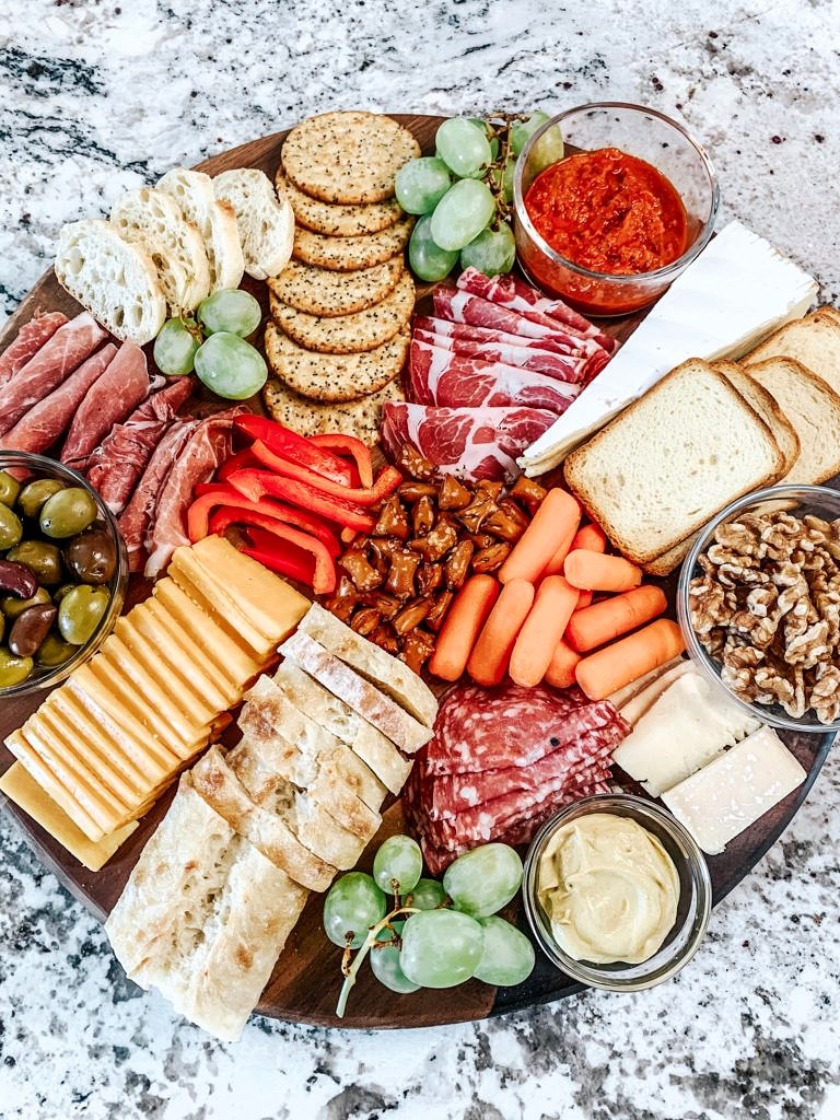 DIY Charcuterie Board from Trader Joe's