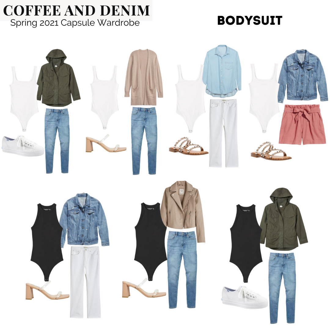 Spring 2021 Capsule Wardrobe - COFFEE AND DENIM
