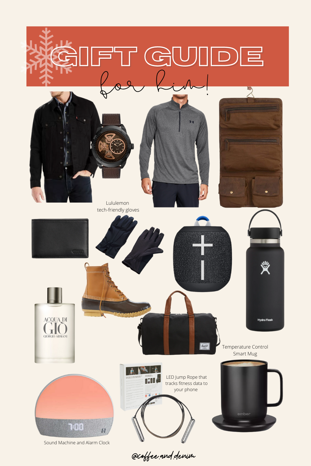 Holiday Gift Ideas For Him - COFFEE AND DENIM